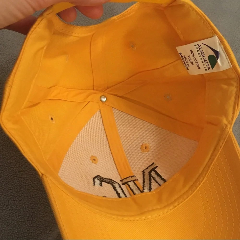 Yellow NC Youth Ball Cap